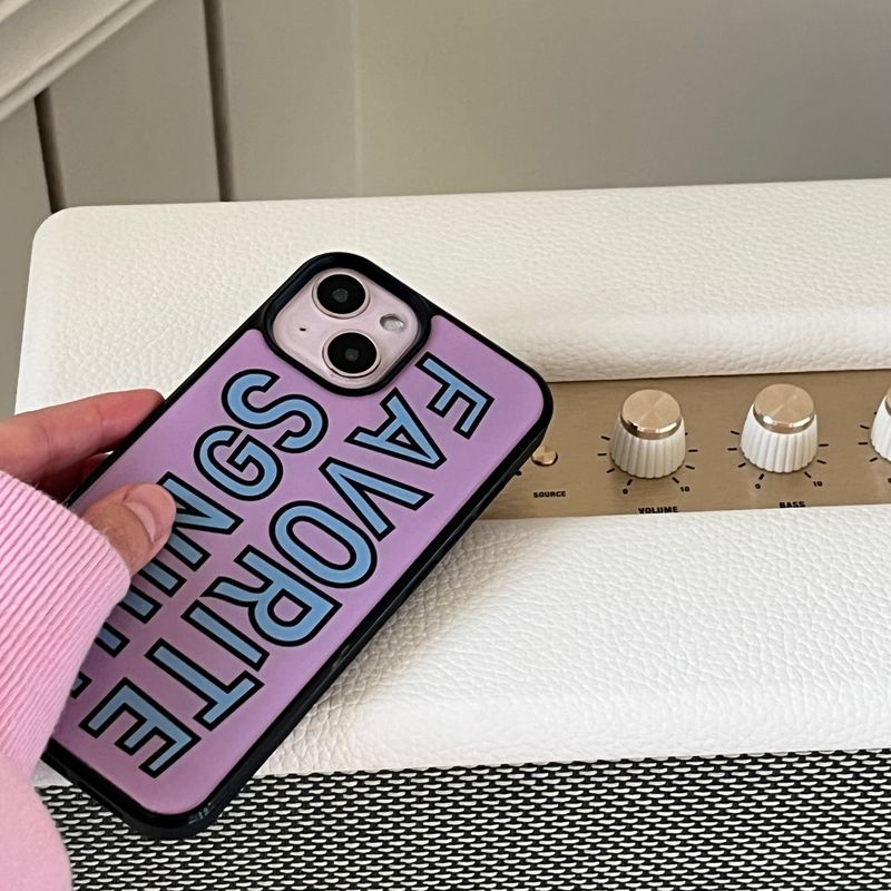 [MADE] favorite things [epoxy bumper case]