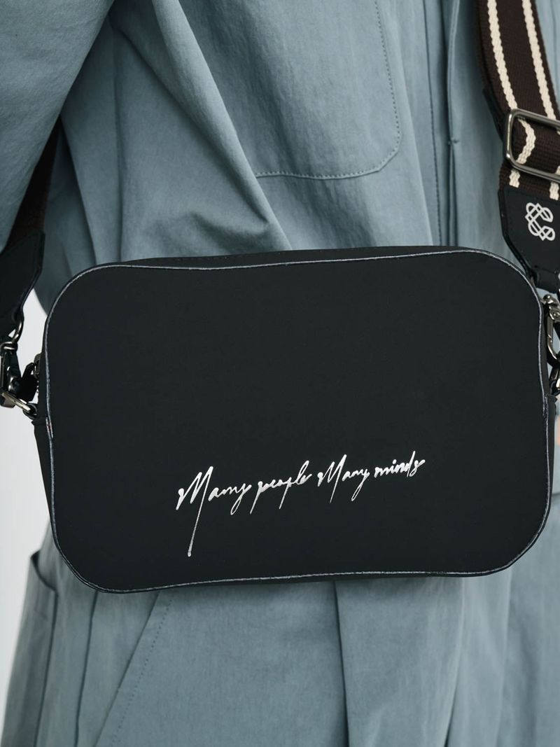 Corn Leather Graphic Camera Bag