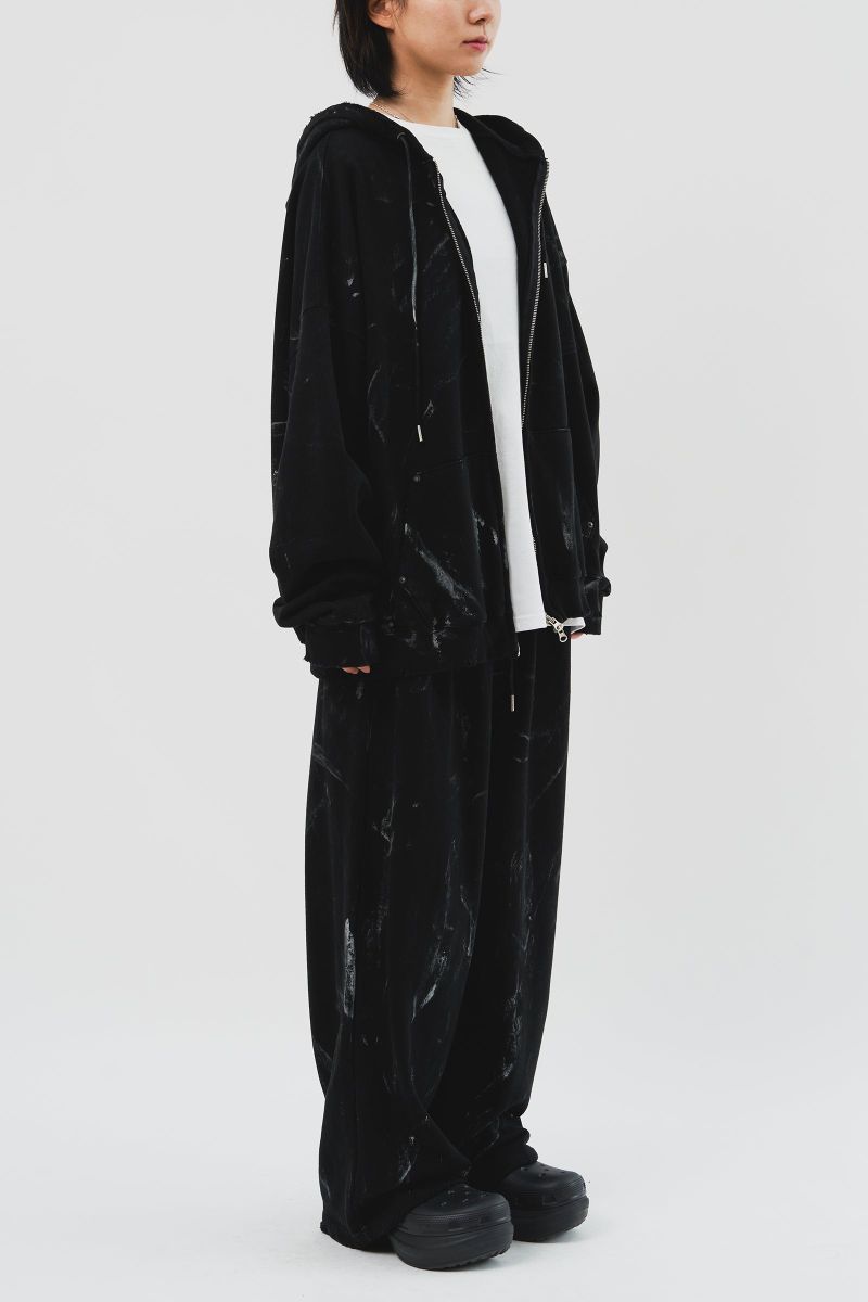 Dirty Scratch Banding Pants (3color)