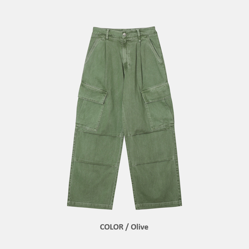 Face Pintuck Call Cargo Pants (4color)