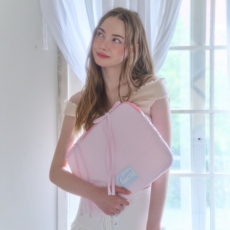 Bedding Notebook Pouch_light pink