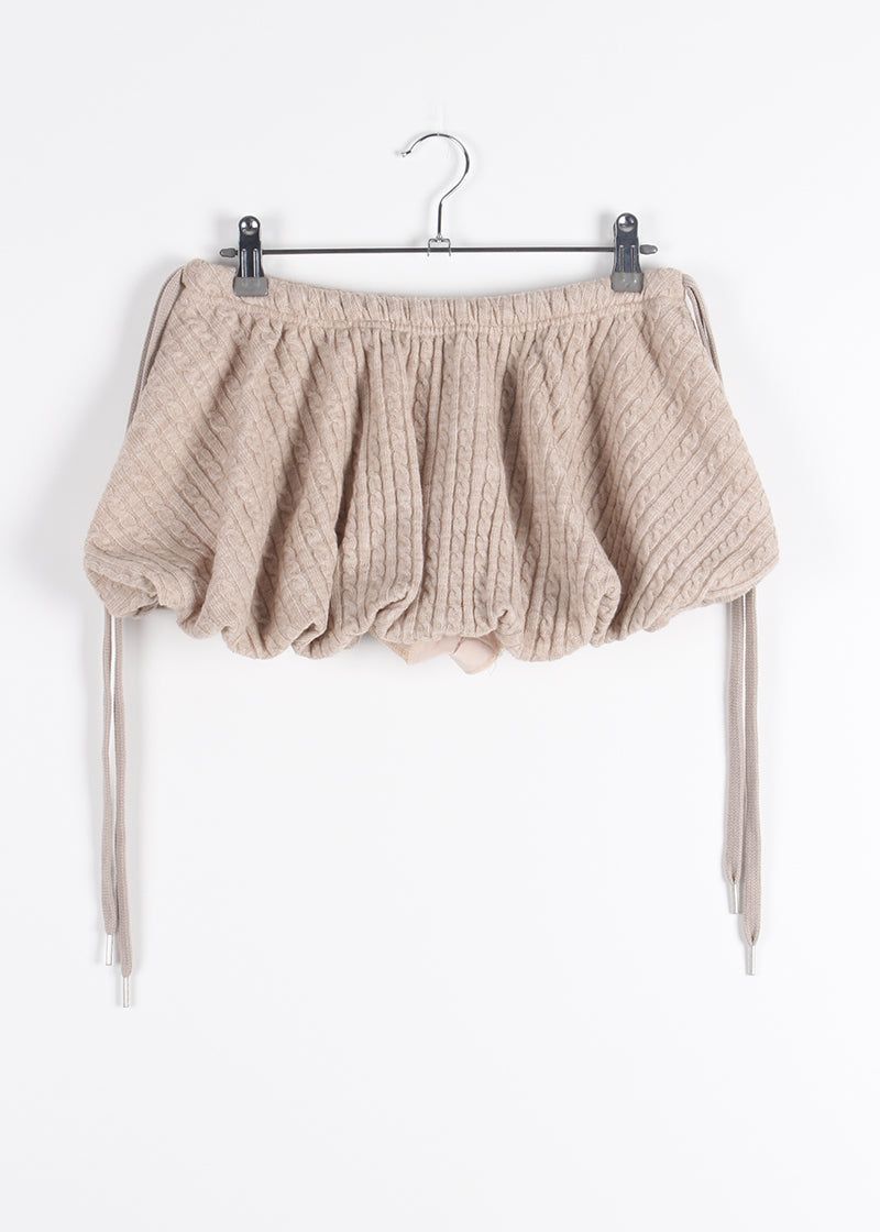 CABLE PUMPKIN SKIRT