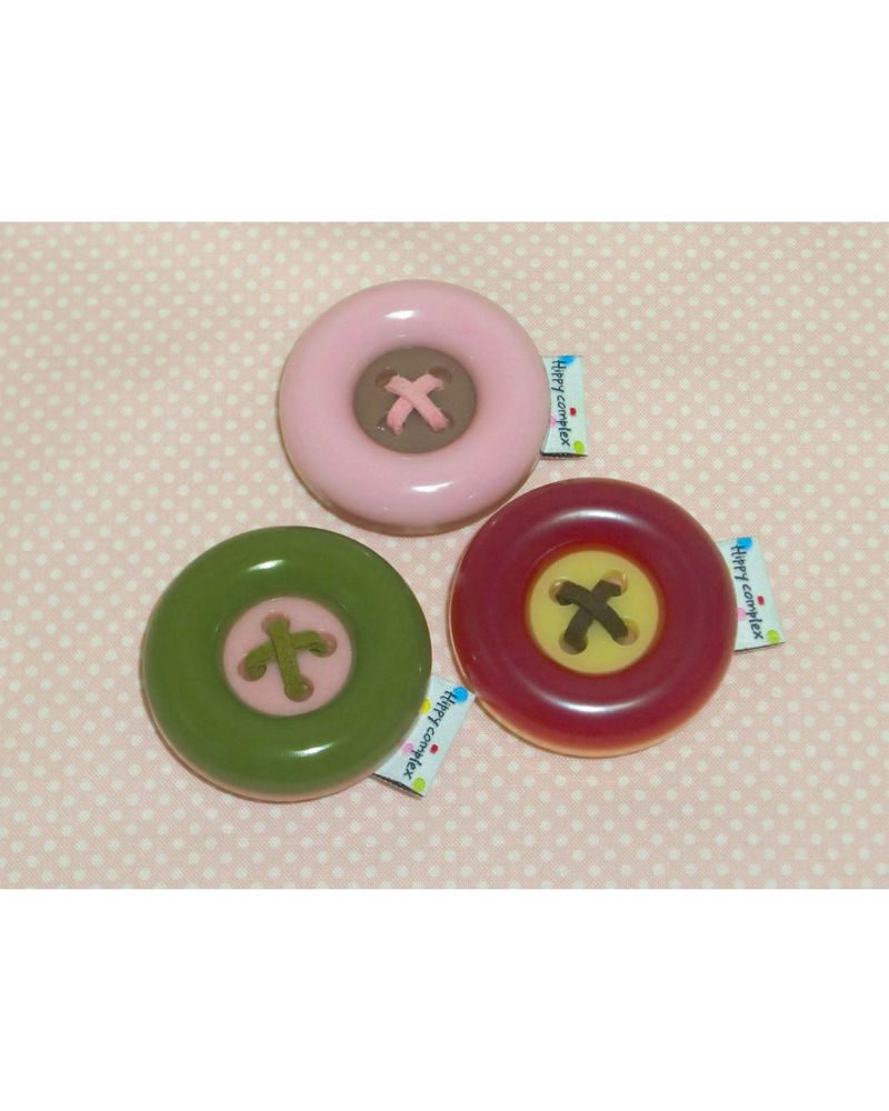 [貼り付けタイプ][+Mint]Button Tok_4Colors