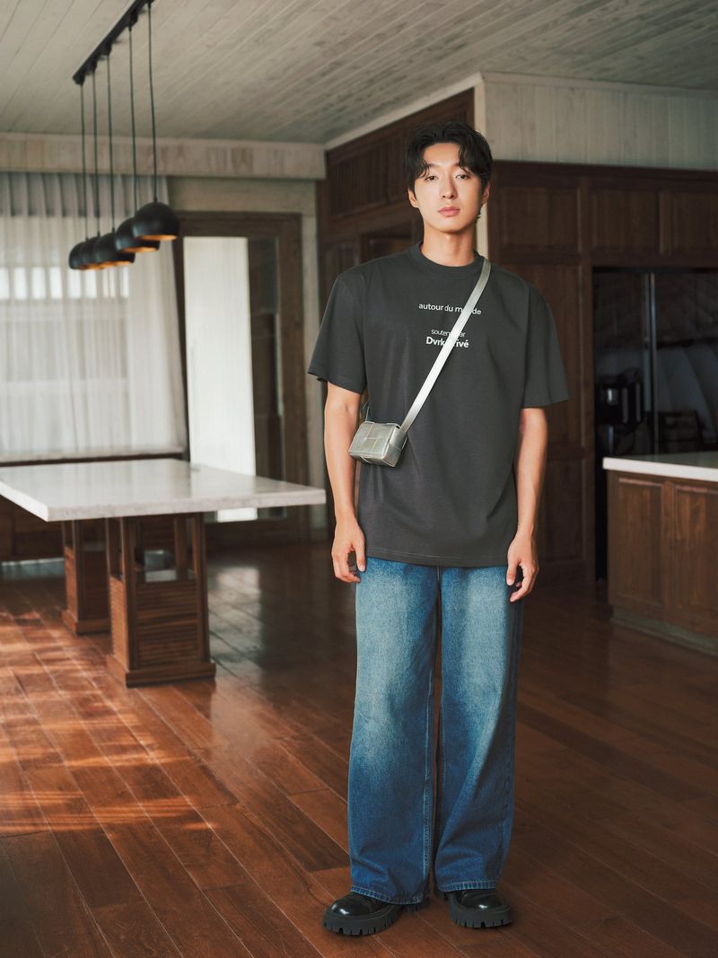 DVRK PRIVÉ WORLD TEE - GREY