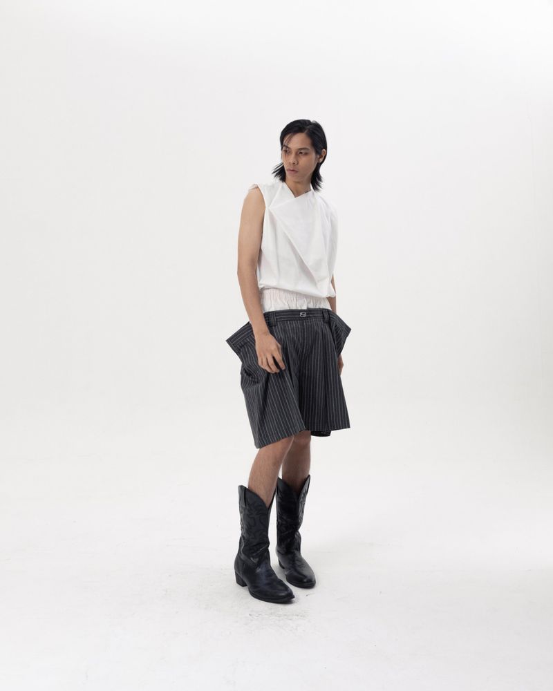 Blanc Studio(ブラン スタジオ)の「PEDESTRIAN LAYERED SHORTS (Pants)」