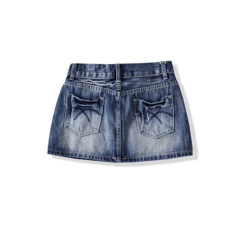 Nella Denim Mini Skirt