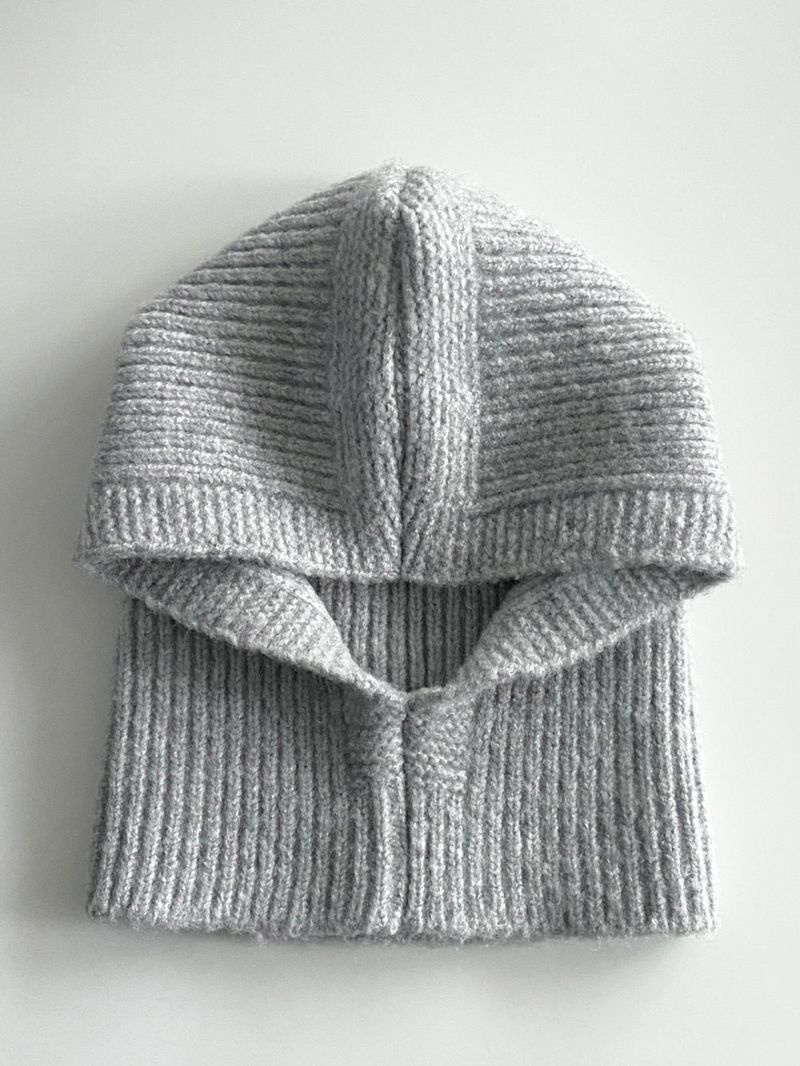 Knit balaclava