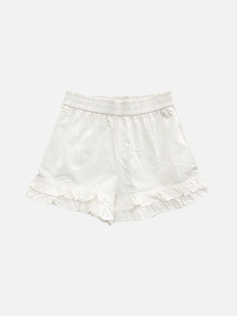 fomfom frill banding shorts (4c)