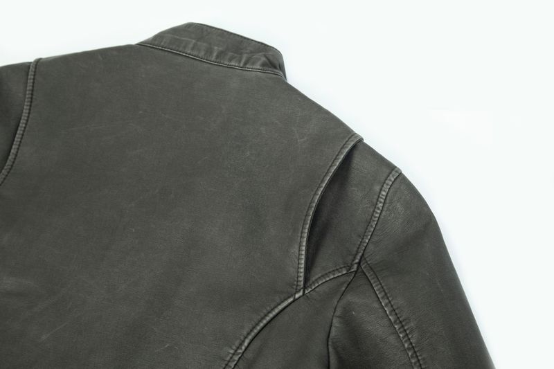 PIGMENT LEATHER BIKER JACKET