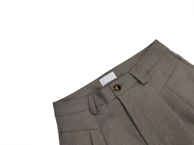 Maple Linen Wide Slacks