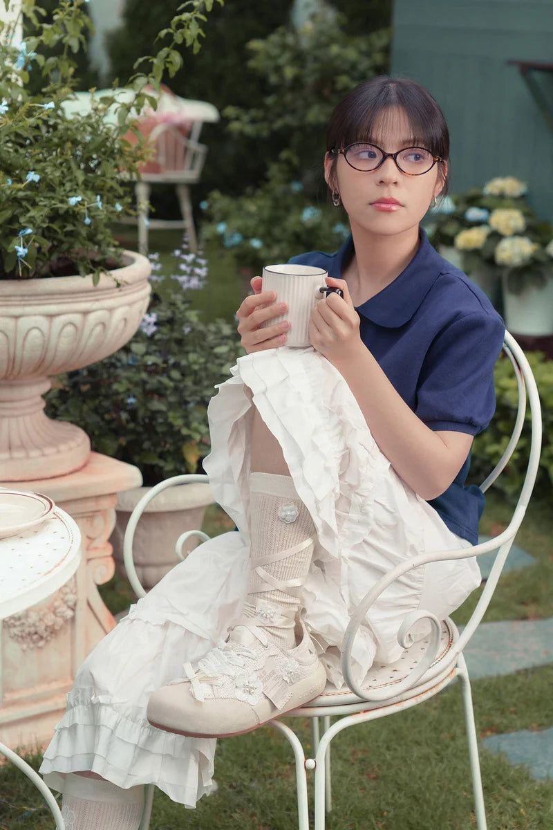 Old Order（オールドオーダー）の「Obread Lace White Sneakers（Shoes）」