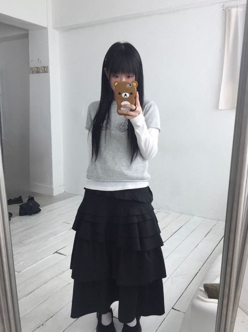 カンカンロングスカート
