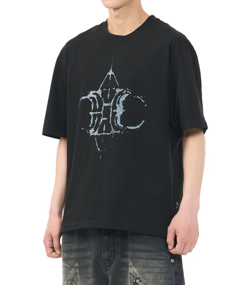 ROCK LOGO TEE - BLACK