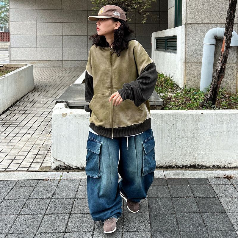 HundoP（ハンドピー）の「ワイドY2Kカーゴバルーンパンツ（パンツ）」