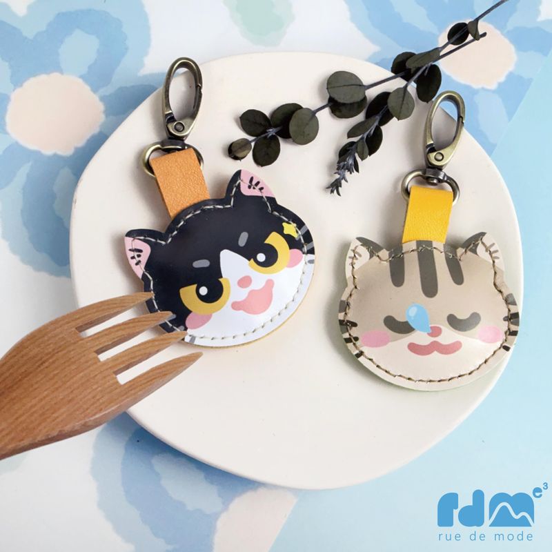 Illustrator Collaboration: Cat Keychain