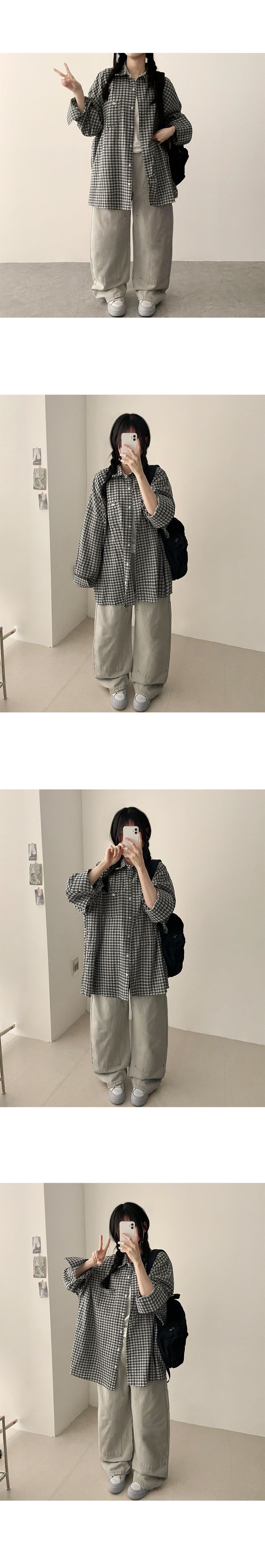 Ricoh Rivet Point Cargo Carpenter Cotton Pants