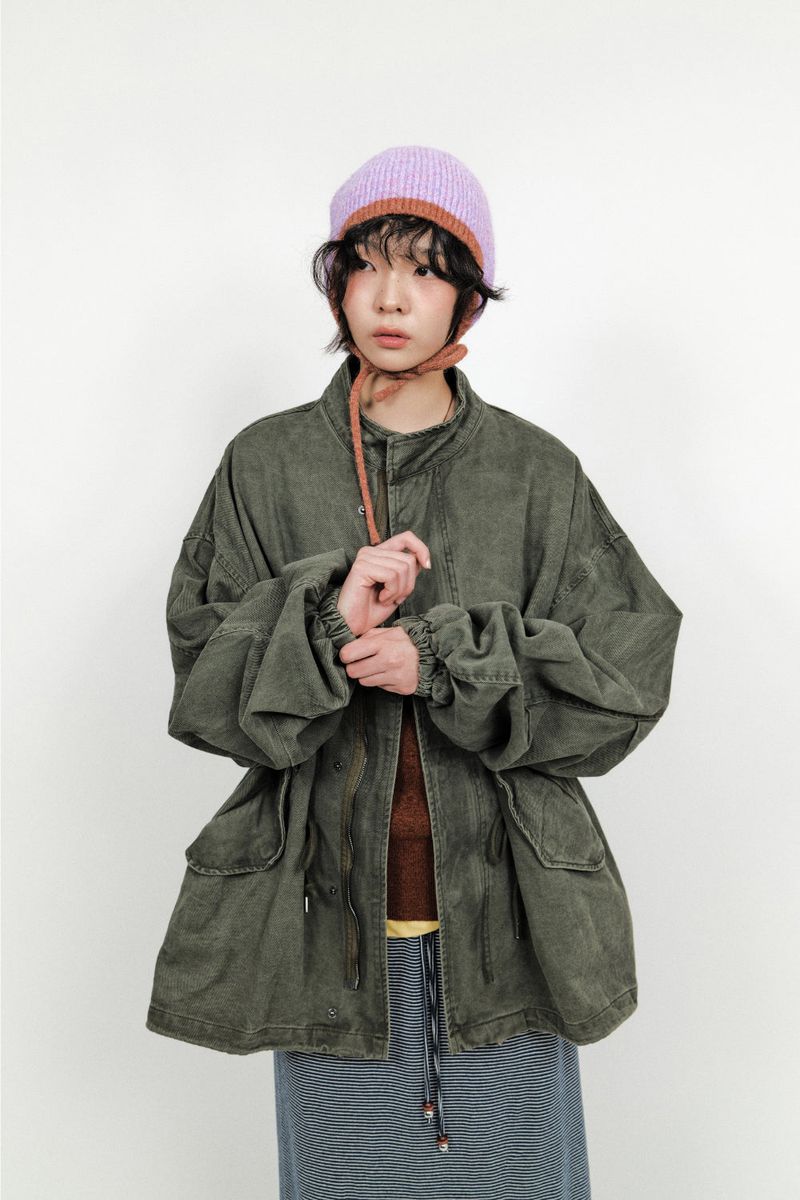 Teak Earflap Beanie (5color)
