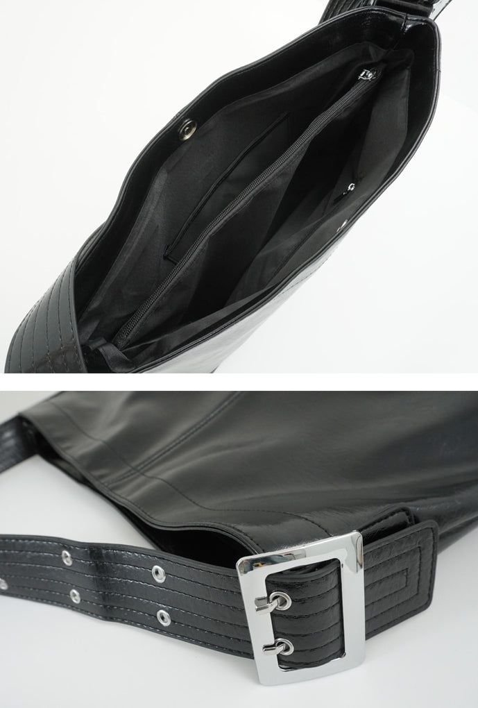 Camu wide strap shouder bag