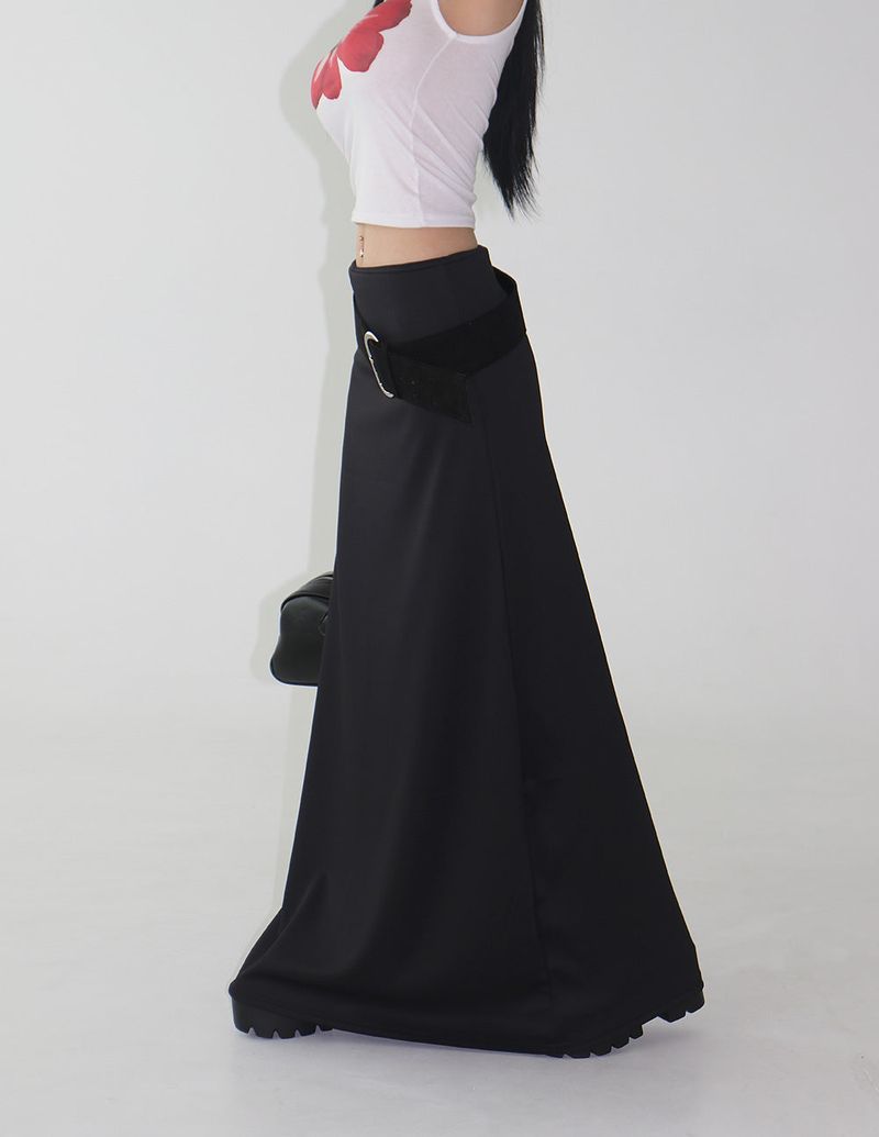 suede wide belt