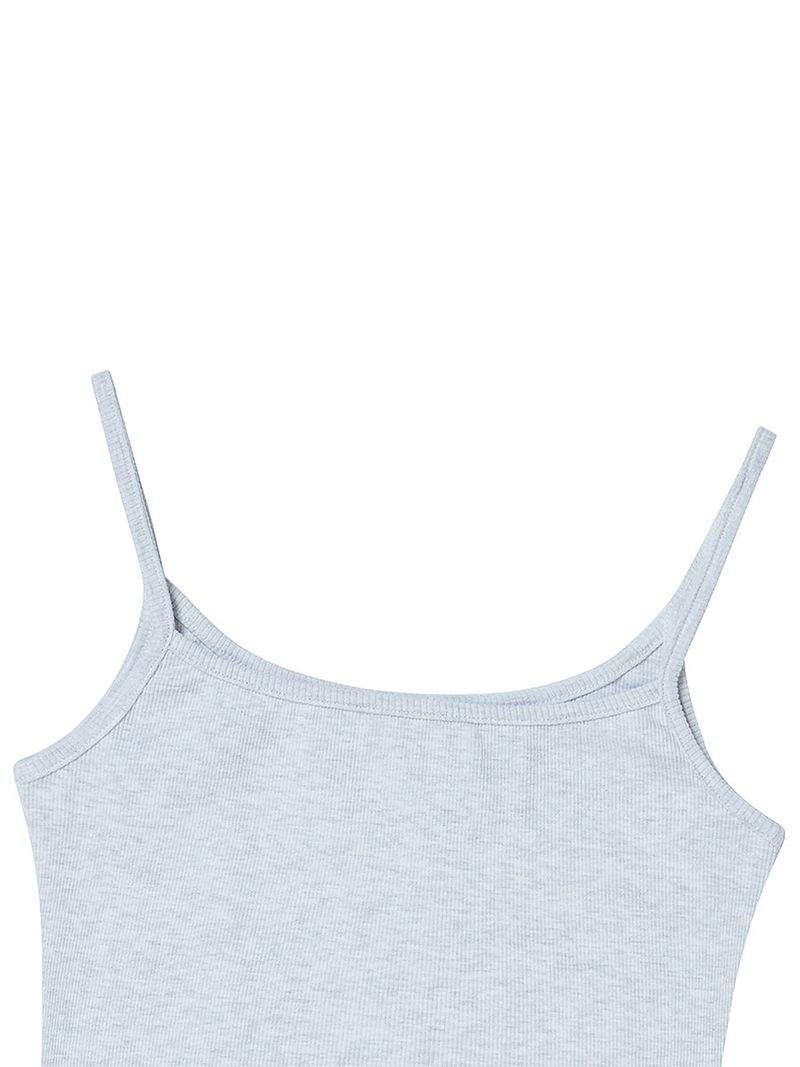 MOON SLEEVELESS HEATHER GREY