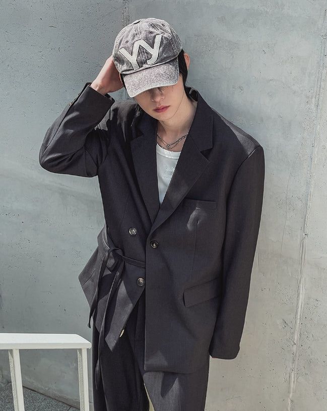 Louis Robe Overblazer Pants Set
