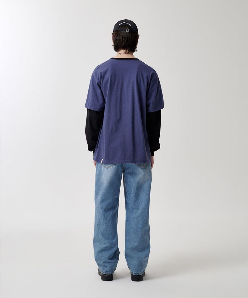 BANNER LOGO LAYERED LS TEE