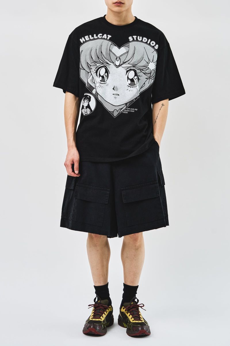 Style Rip Cargo Half Pants (2color)