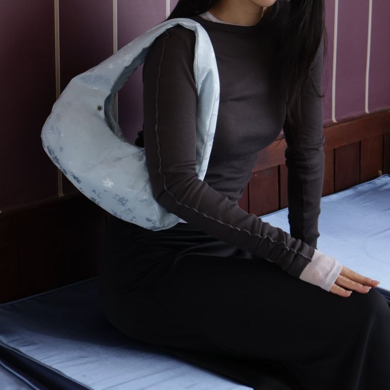 Small baseball bag_dreamy blue