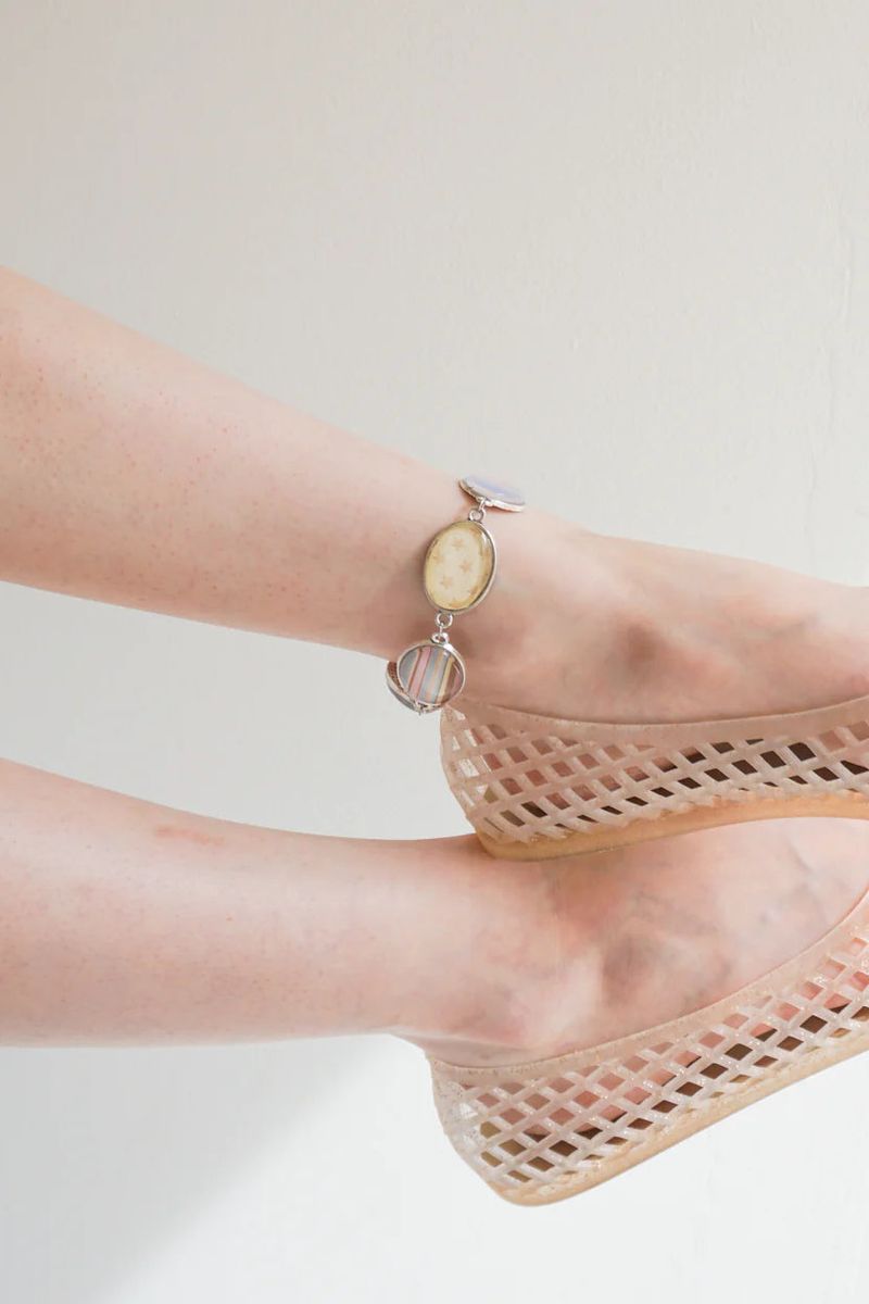 WATERCOLOR ANKLET