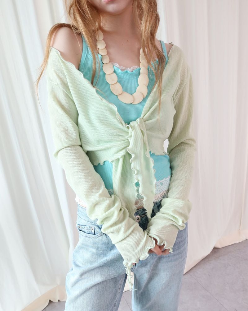 DEW TIE CARDIGAN