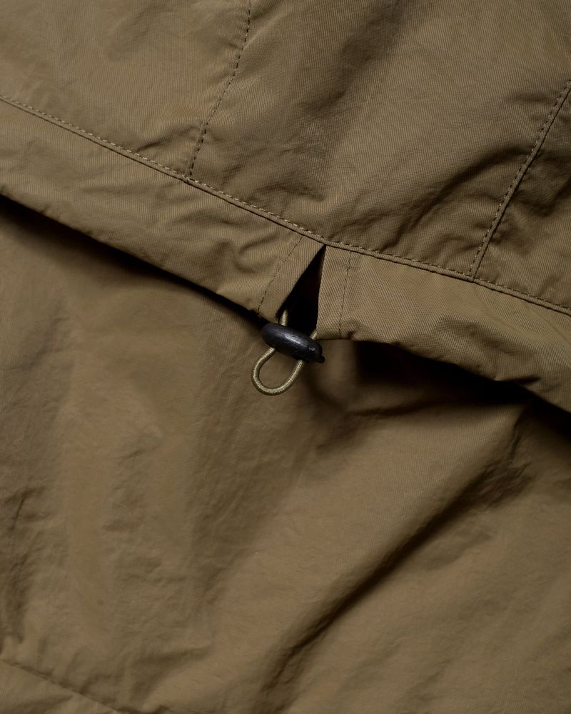 ECT Cropped Hooded Shell Parka (2 colors)