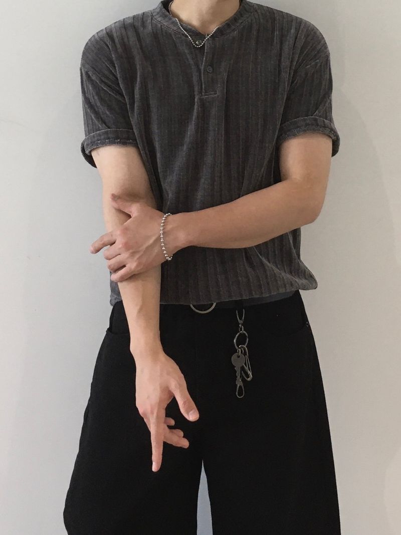 Russ Henley neck short-sleeved 2C