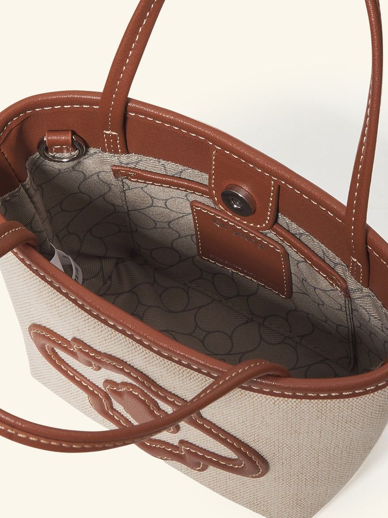 Moroccan Rose Canvas Mini Tote