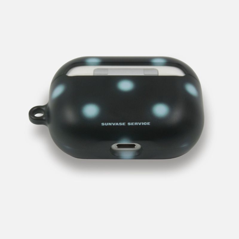 SUN DOT CASE_BLACK(airpods)