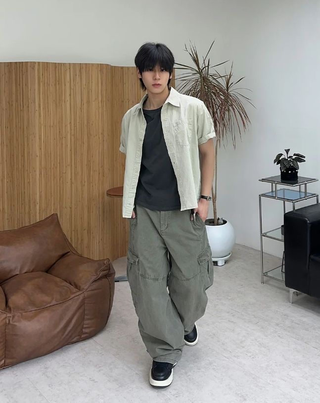 Luca Curved Cargo Pants