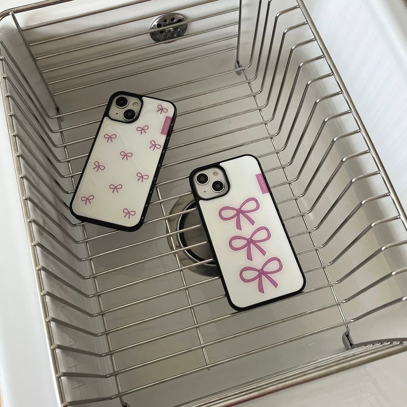casecream（ケースクリーム）の「[MADE] ピンキーリボン[エポクシーバンパーケース]（スマホグッズ/小物）」