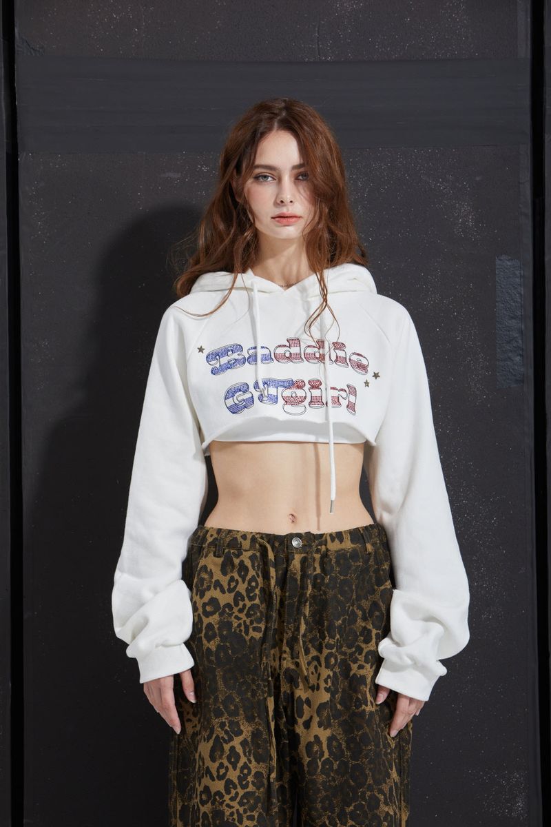 BADDIE CROPPED HOOD