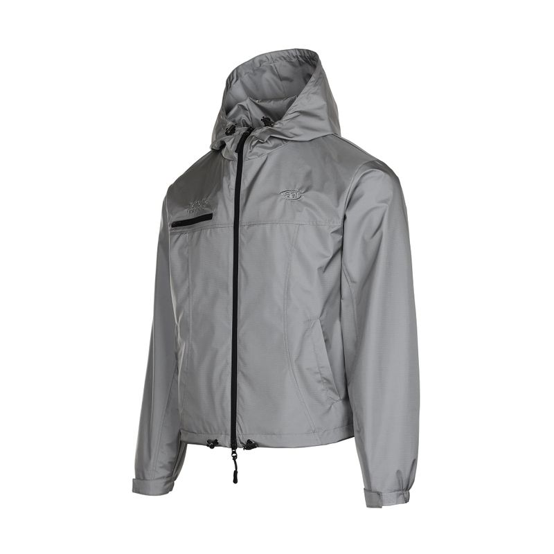 SYMBOL EMBROIDERY WINDBREAKER [GRAY]