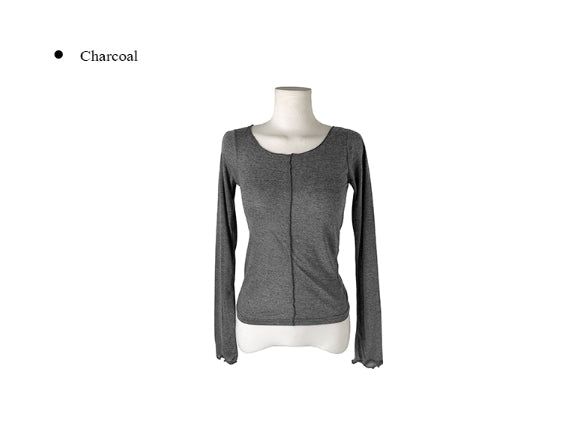 Nippy Frill Double-Side Layered T-Shirt