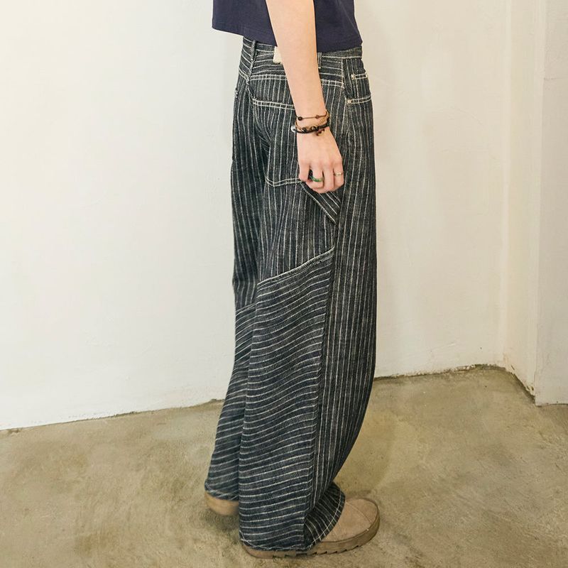 Sserpe(セルぺ)の「Natural Stripe Denim Pants(Pants)」