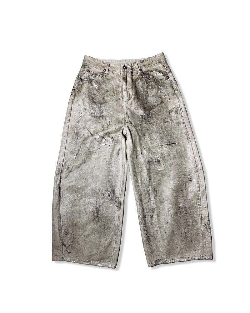 BLACKORP（ブラックオープ）の「Muddy coated wide pants（Pants）」