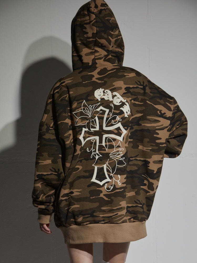 3X HOOD ZIP-UP