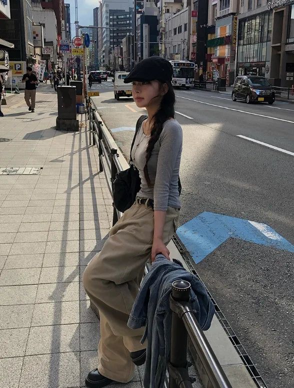 26FW★ [MADE] From Basic Three Quarter T-Shirt