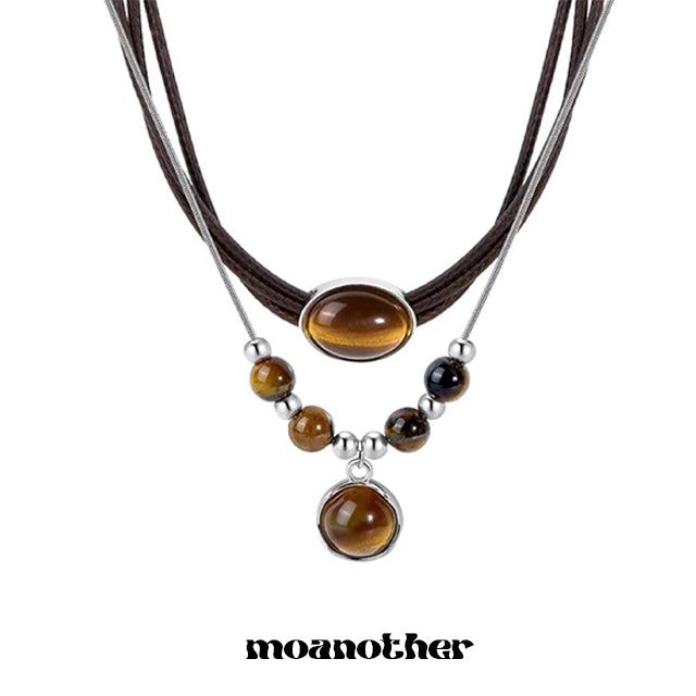 [S.Steel] Vintage Fall in Oriental Necklace