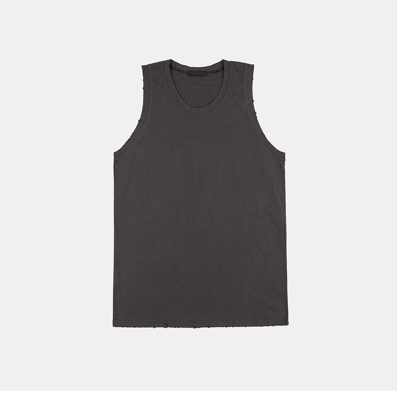 Crack vintage over sleeveless