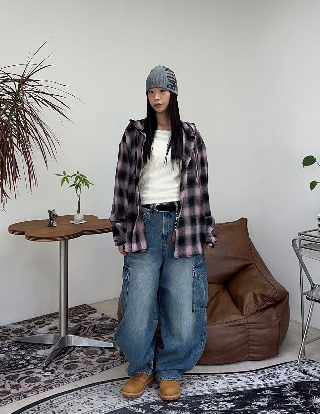 Cove Hooded Check Shirt