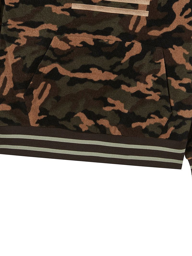 NYX FLUFFY OFF SHOULDER KHAKI