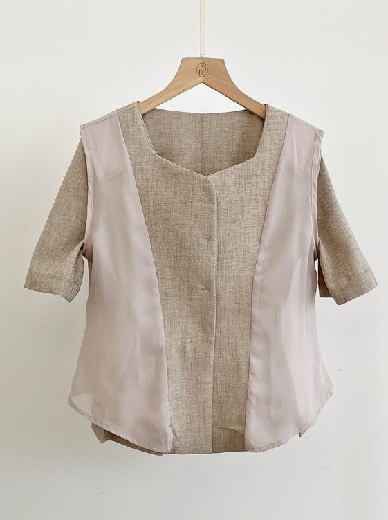Renne Peplum Jacket (Belt Set)