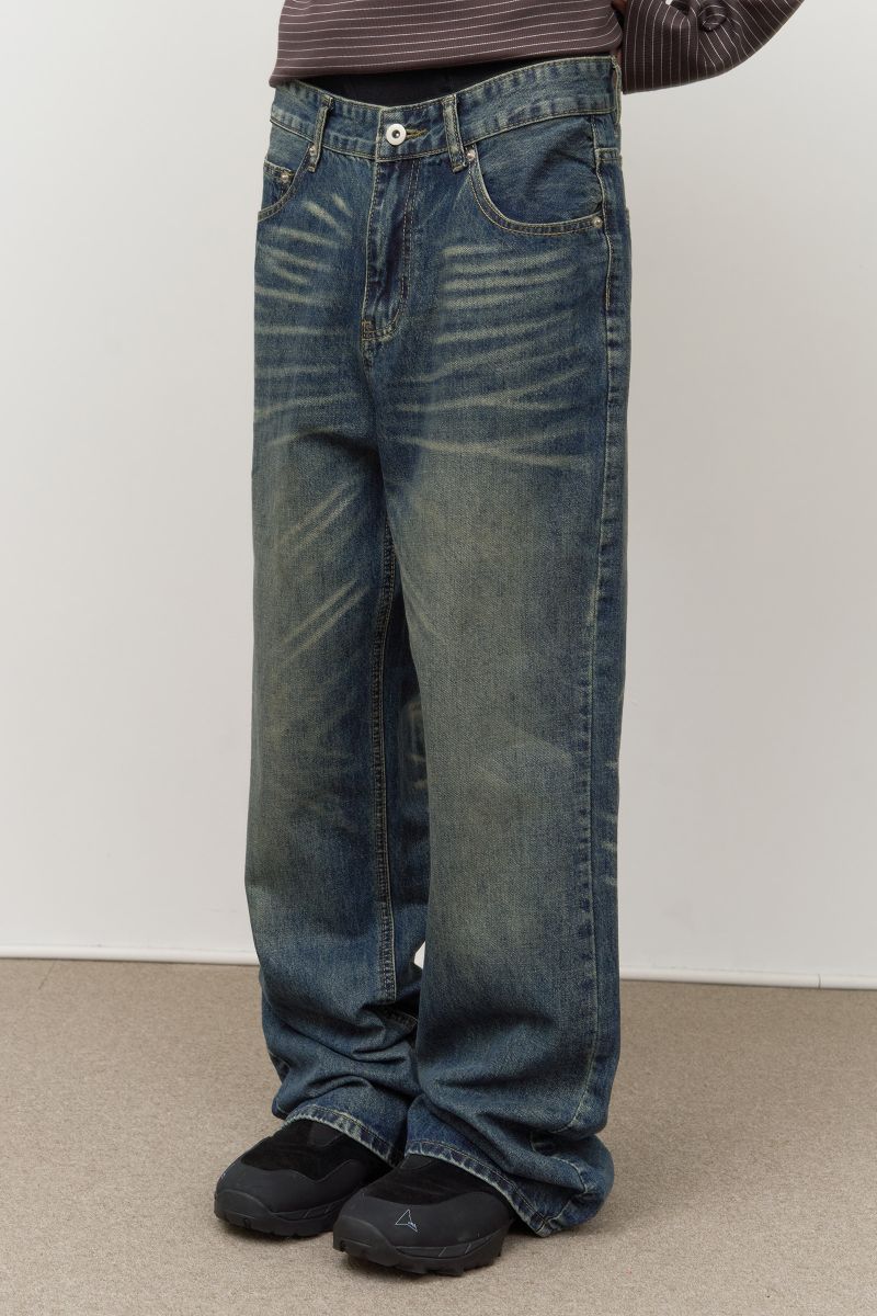 Flask Crack Denim