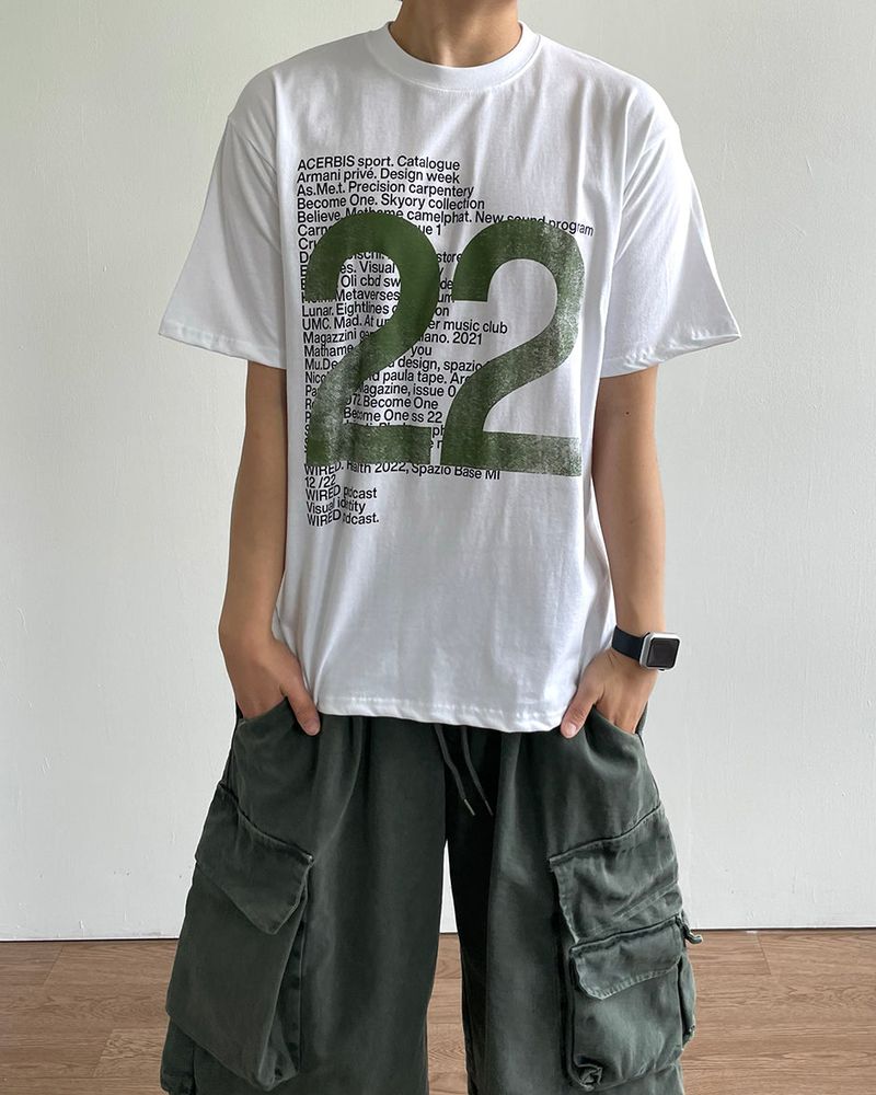 IDF（アイディーエフ）の「Mitsu Printed Short Sleeve Tee（Tops）」
